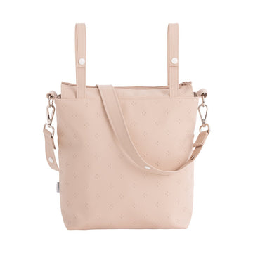 BOLSO TALEGA TWIN BEIGE 12x40x35 CM