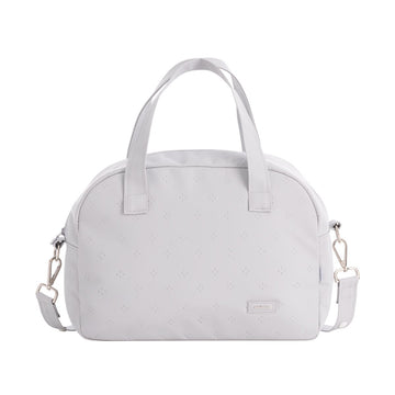 BOLSO MATERNAL PROME TWIN GRIS 18x41x31 CM