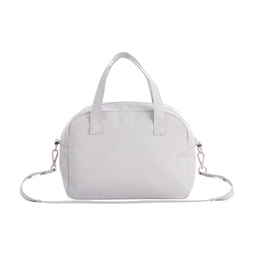 BOLSO MATERNAL PROME TWIN GRIS 18x41x31 CM