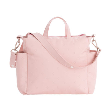 BOLSO MATERNAL PACK TWIN ROSA 16x43x37 CM