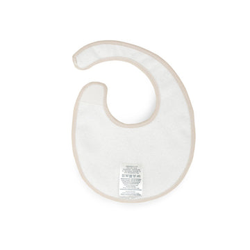 BABERO REDONDO CON VELCRO RABBIT BEIGE 16x19x1 CM