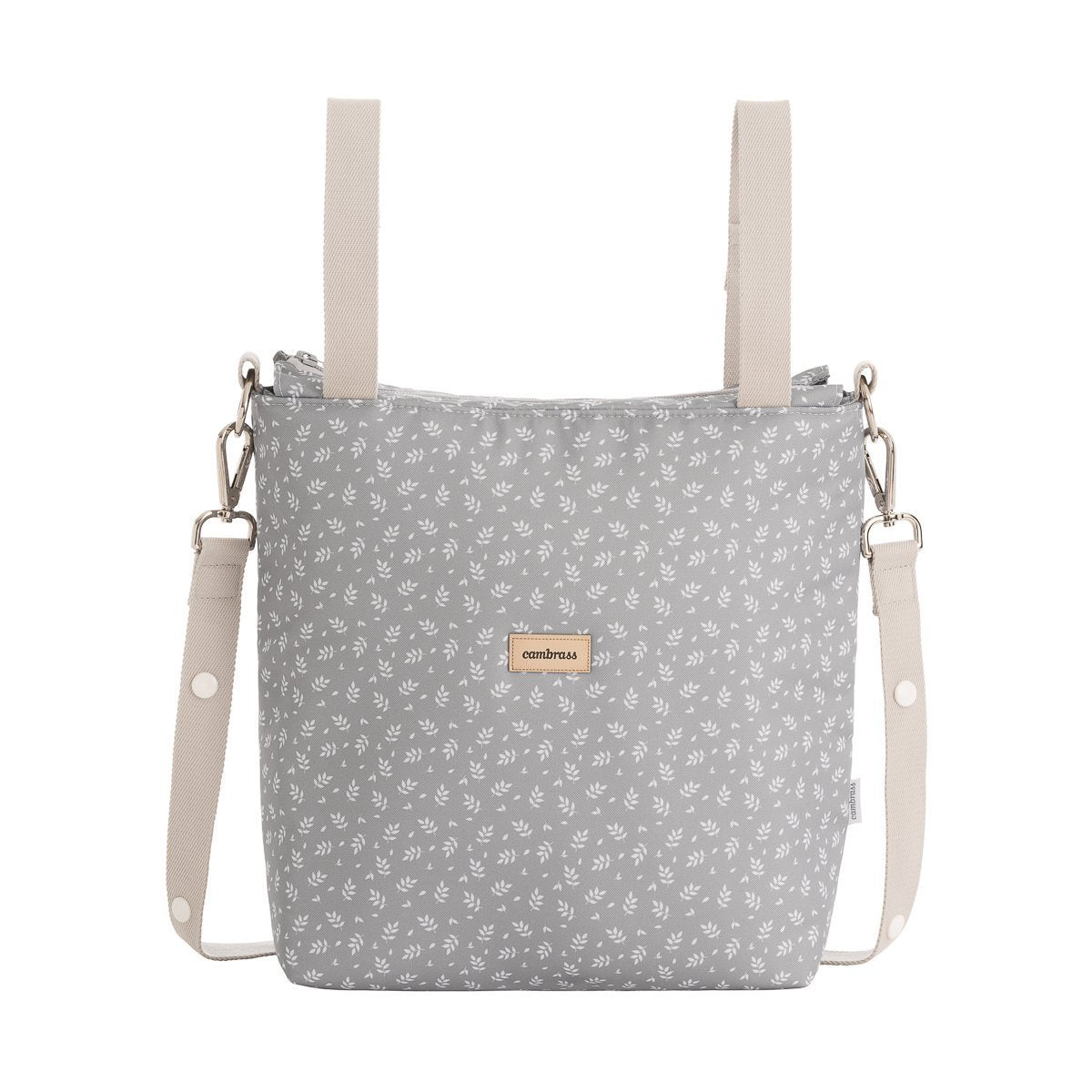 BOLSO TALEGA FRESH GRIS 12x40x35 CM