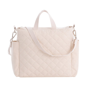 BOLSO MATERNAL PACK VIELLA BEIGE 16x43x37 CM