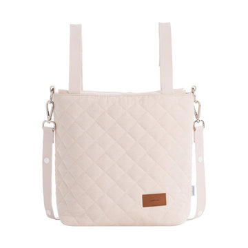 BOLSO TALEGA VIELLA BEIGE 12x40x35 CM