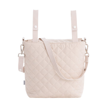 BOLSO TALEGA VIELLA BEIGE 12x40x35 CM