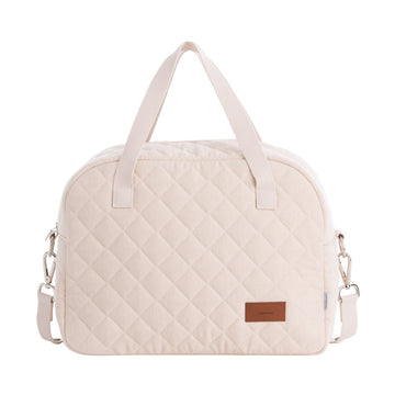 BOLSO MATERNAL PROME VIELLA BEIGE 18x41x31 CM