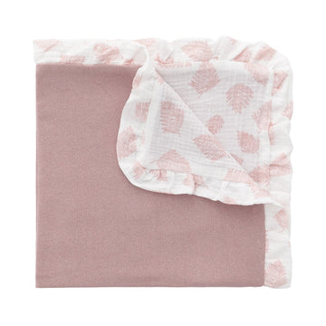 MANTA REVERSIBLE 65x65x1 CM SERENI ROSA