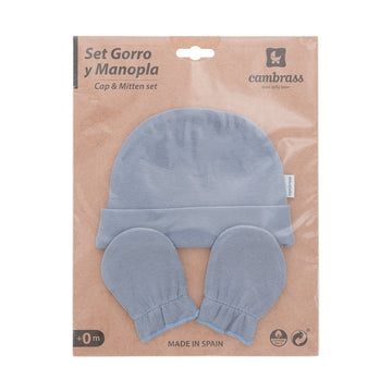 GORRO Y MANOPLAS .. LISO TRADEWINDS