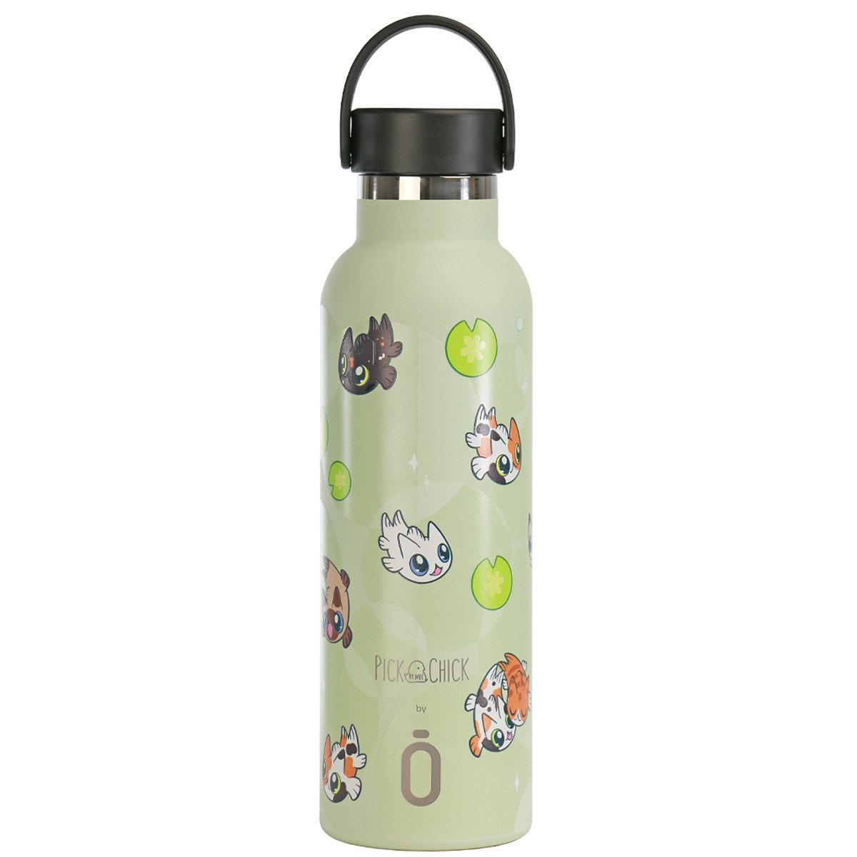 BOTELLA TERMO SPORT+T.ESTANDAR 600 ml-7x7x25 PICK CHICK KAWAII CATS