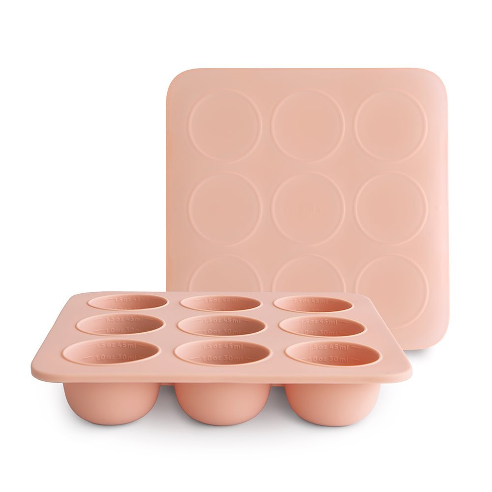 BANDEJA CUBITERA ALIMENTOS SOLID BLUSH 18.5x18.5x4 CM