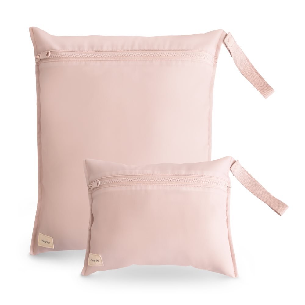 BOLSAS PARA ROPA MOJADA SOLID BLUSH 32x37 CM - 26,5x20 CM