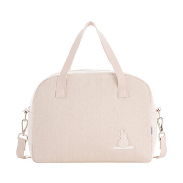 BOLSO MATERNAL PROME LINO BEIGE 18x41x31 CM