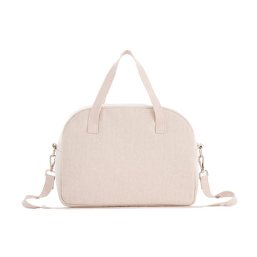 BOLSO MATERNAL PROME LINO BEIGE 18x41x31 CM