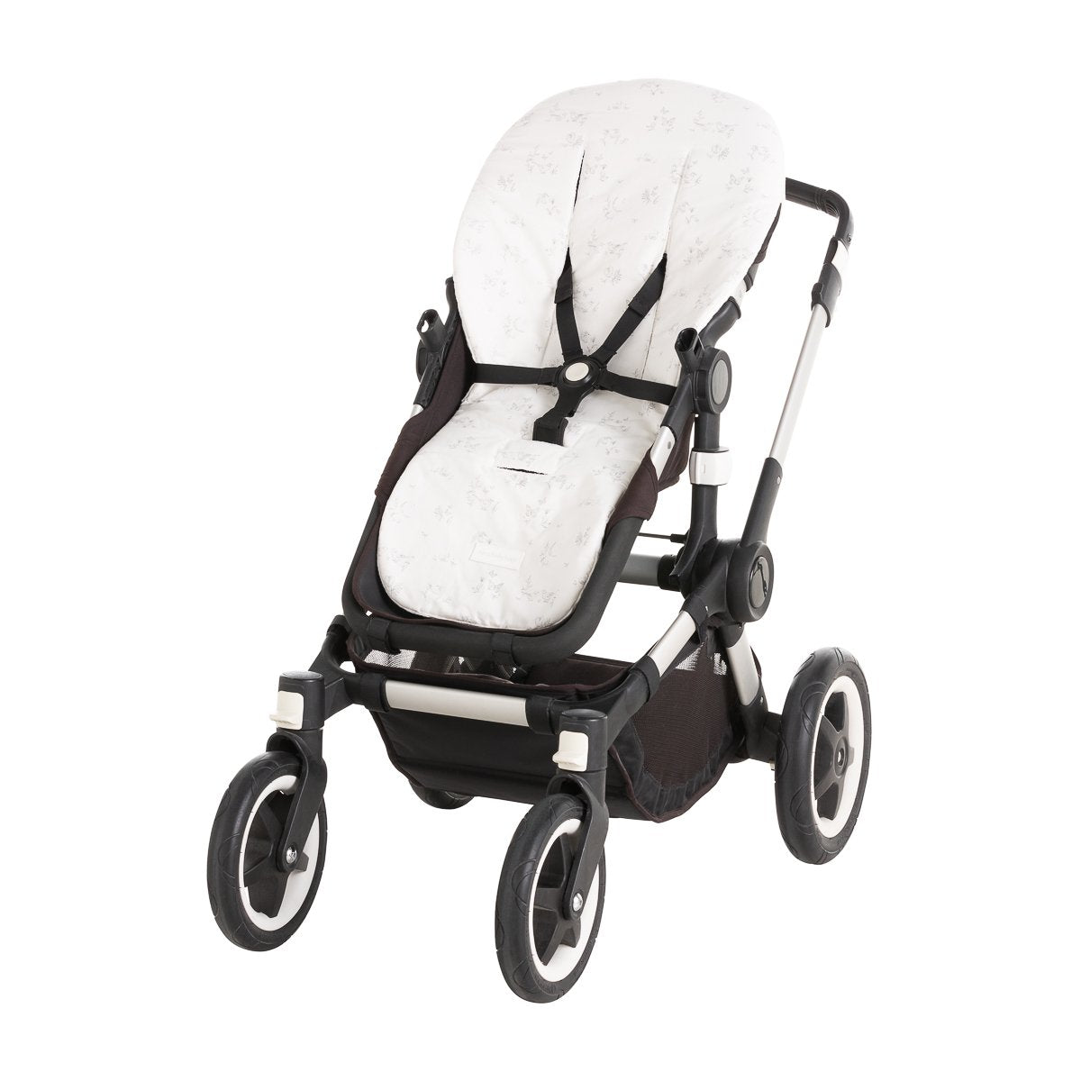 COLCHONETA SILLA UNIVERSAL REVERSIBLE OVALADA MERLO CRUDO 43x88x1 CM