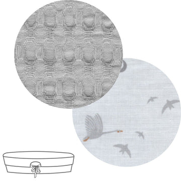 FUNDA CAPAZO BUGA UNIVERSAL ZICO GRIS 35x80x26 CM