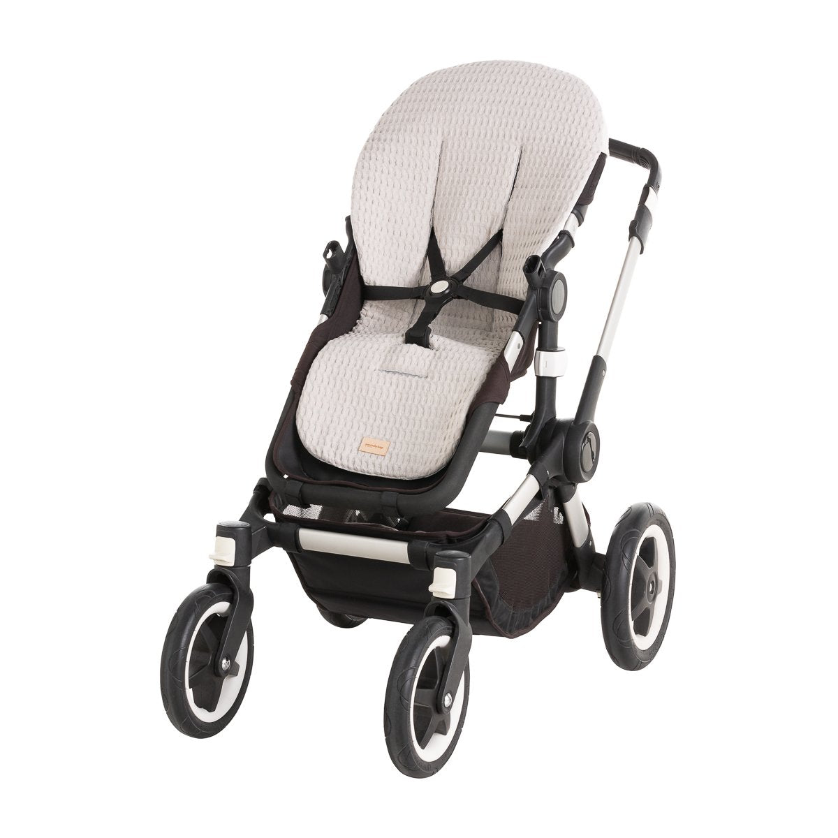 COLCHONETA SILLA UNIVERSAL REVERSIBLE OVALADA ZICO GRIS 43x88x1 CM