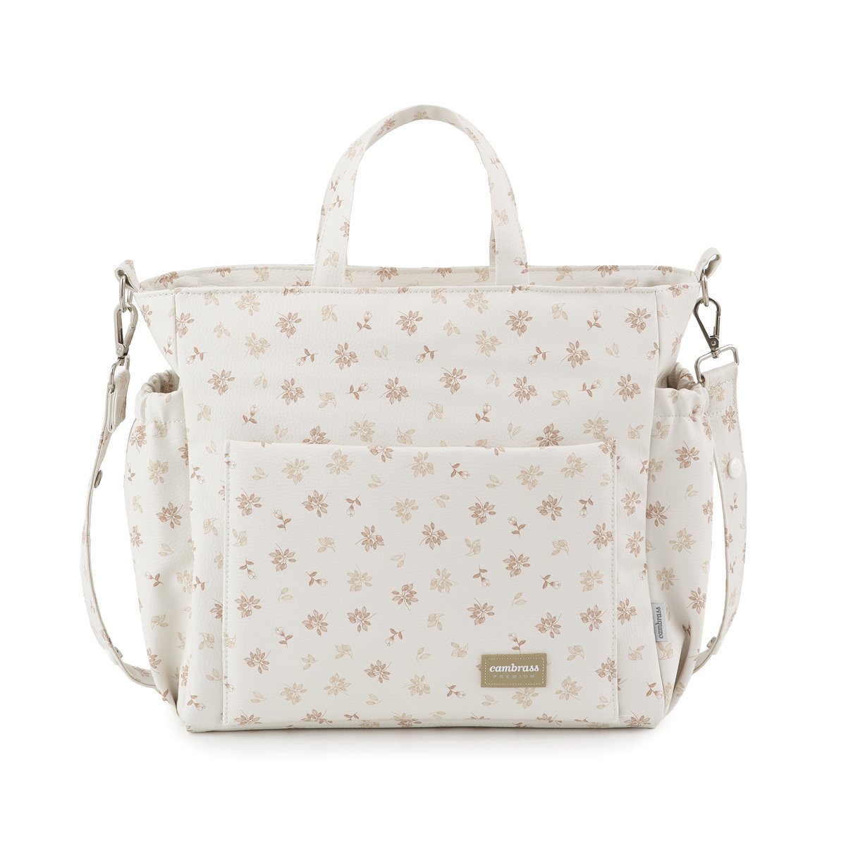 BOLSO MATERNAL PACK BRANCH BEIGE 16x43x37 CM