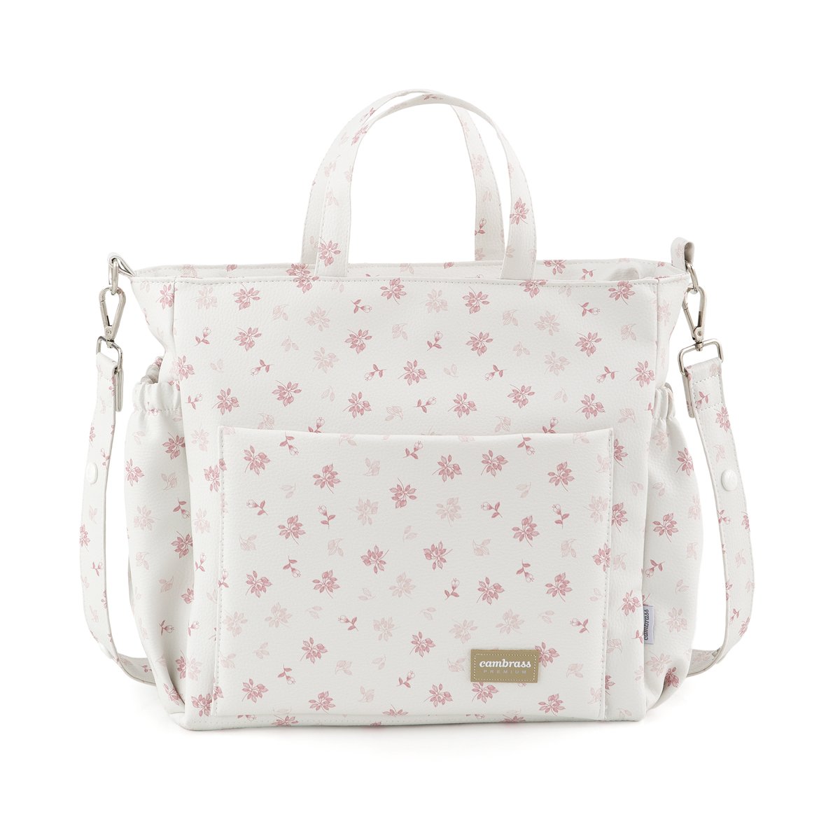 BOLSO MATERNAL PACK BRANCH ROSA 16x43x37 CM