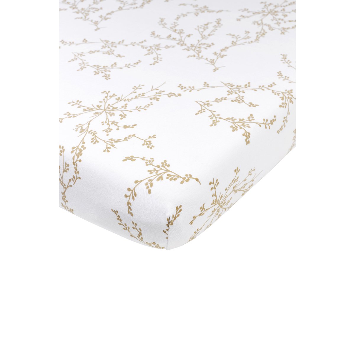 SABANA BAJERA AJUST.MINICUNA 40x80/90 CM ME-BRANCHES SAND