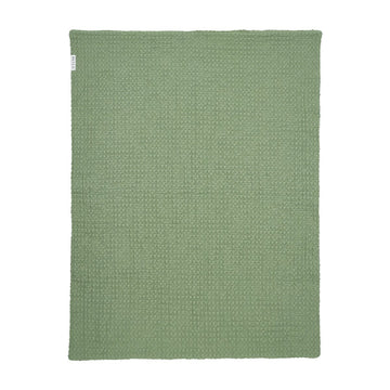 MANTA MINICUNA MOUFFLON TOG 2 75x100 CM ME-WAFFLE OLIVE GREEN