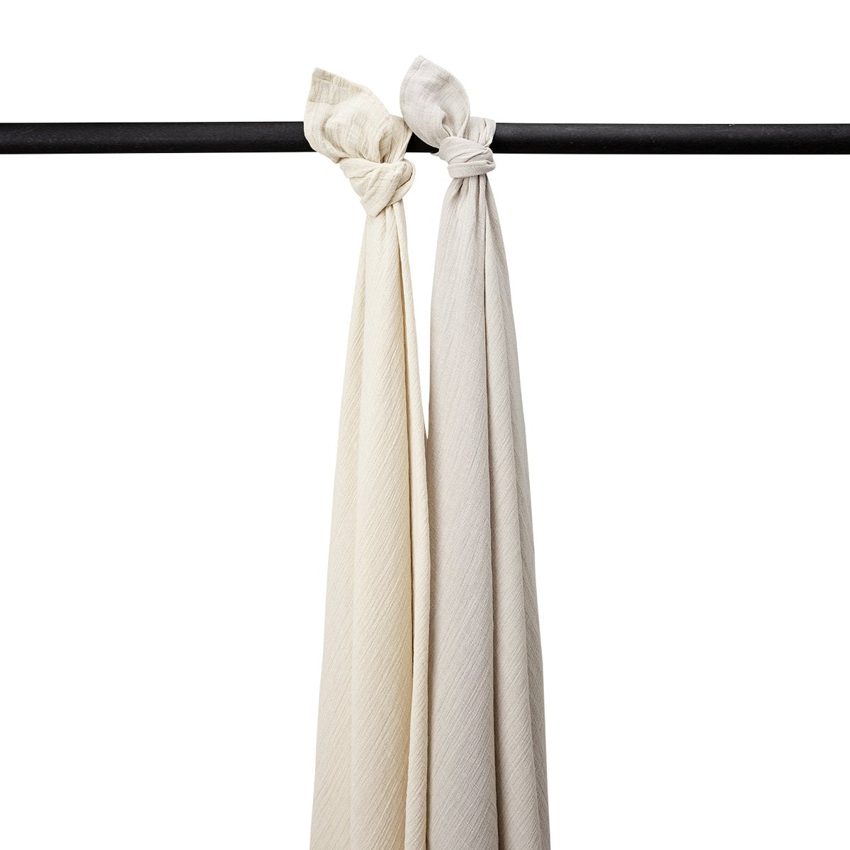 MUSELINA LAVADA GDE PACK DE 2 120x120 CM ME-UNI SOFT SAND/GREIGE