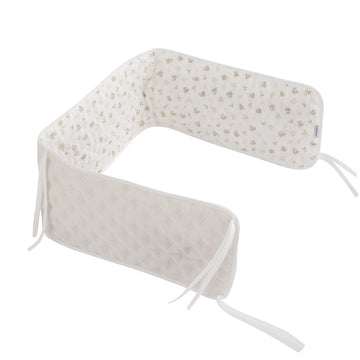 PROTECTOR CUNA DOCO 135x22x3 CM BRANCH BEIGE