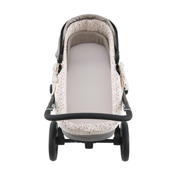 GARNITURA CAPAZO CREMALL.REV. NATURALE ROSA 35x75x35 CM