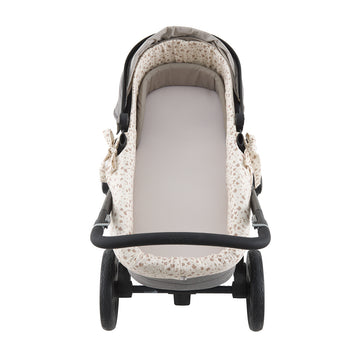 GARNITURA CAPAZO CREMALL.REV. NATURALE MARRON 35x75x35 CM