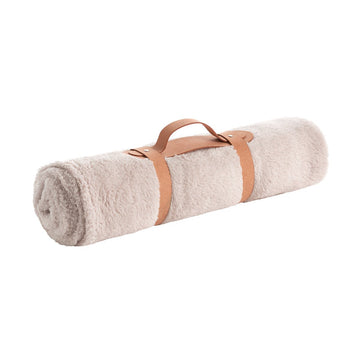 MANTA INVIERNO 75x100 CM TEDDY GRIS