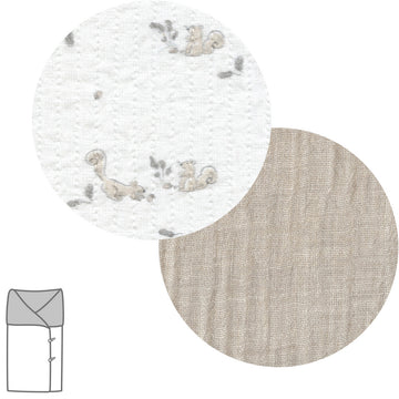 SACO CAPAZO X SIN CAPUCHA SPRING CREMA 33x70x5 CM