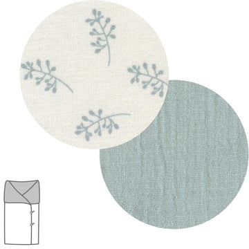 SACO CAPAZO X SIN CAPUCHA BLUSH MINT 33x70x5 CM