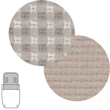 SACO CAPAZO + COLCHONETA VICKY BEIGE 35x80x6 CM