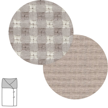 SACO CAPAZO X SIN CAPUCHA VICKY BEIGE 33x70x5 CM
