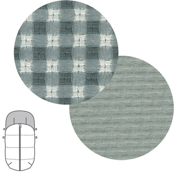SACO SILLA UNIVERSAL VICKY VERDE 45x98x3 CM