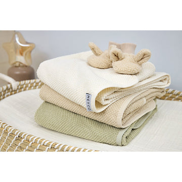 CAPA DE BAÑO DE RIZO 75x75 CM ME-POPCORN SOFT OLIVE
