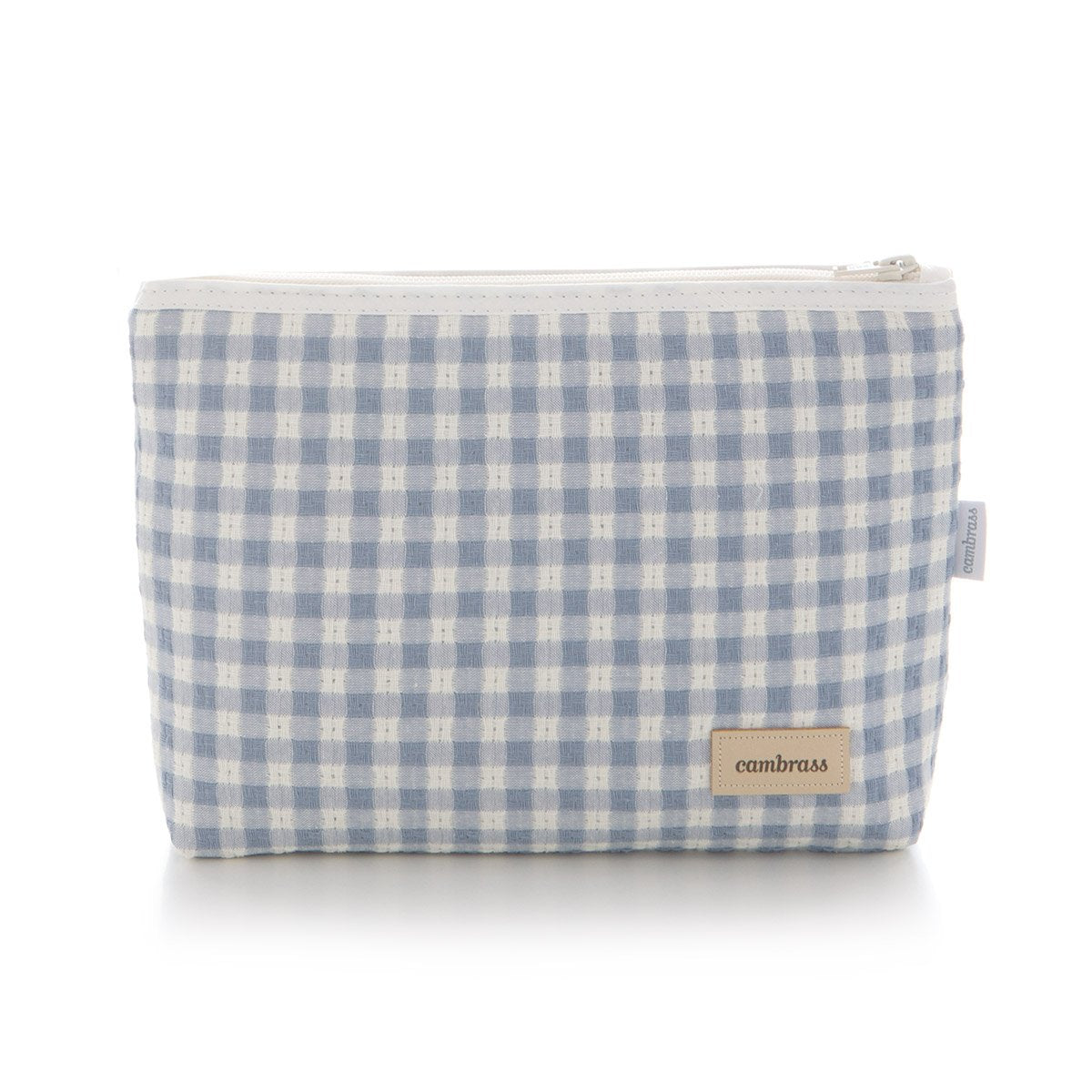 BOLSA ASEO VICKY AZUL 6x28x20 CM