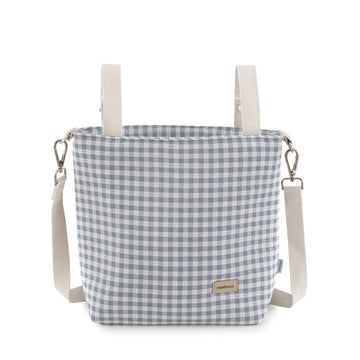 BOLSO TALEGA VICKY AZUL 12x40x35 CM