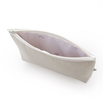 BOLSA ASEO NATURALE BEIGE 6x28x20 CM