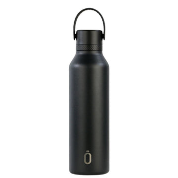 BOTELLA TERMO SPORT MII+T.ESTA 600 ml-7x7x25 PLAIN NEGRO
