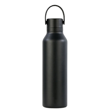 BOTELLA TERMO SPORT MII+T.ESTA 600 ml-7x7x25 PLAIN NEGRO