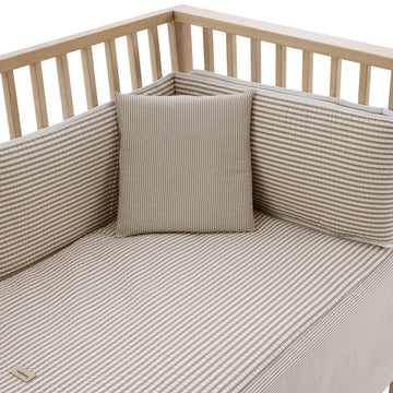 JGO 2 PCS.COLCHA I-V. CUNA 60 DERBY BEIGE 60x120x3 CM