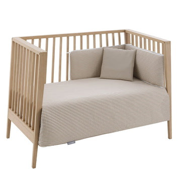 JGO 2 PCS.F.NORDICA CUNA 60 DERBY BEIGE 100x140x3 CM