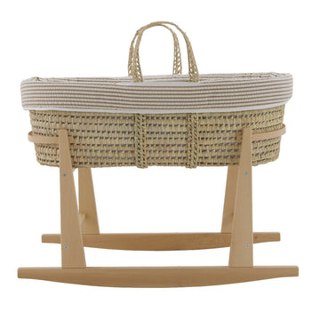 MOISES PALMA ACOLCH+PATA M.NAT DERBY BEIGE/NATURAL 39x80x61 CM