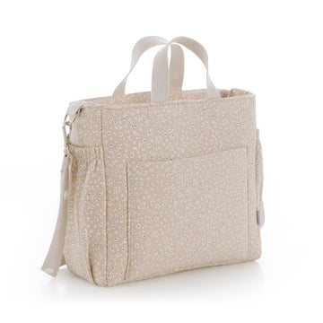 BOLSO MATERNAL PACK RUSTIC ROSA 16x43x37 CM