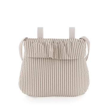 BOLSO MATERNAL BOHO DERBY BEIGE 3.5x41x38.5 CM