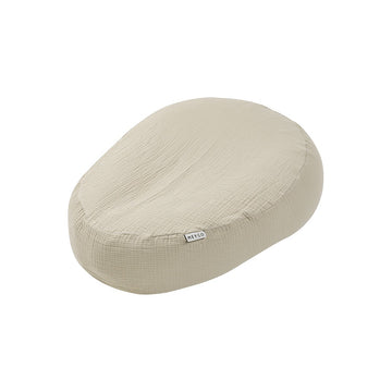 FUNDA ALMOH.LACT.MUSELINA LAV. 62x60 CM ME-UNI SAND