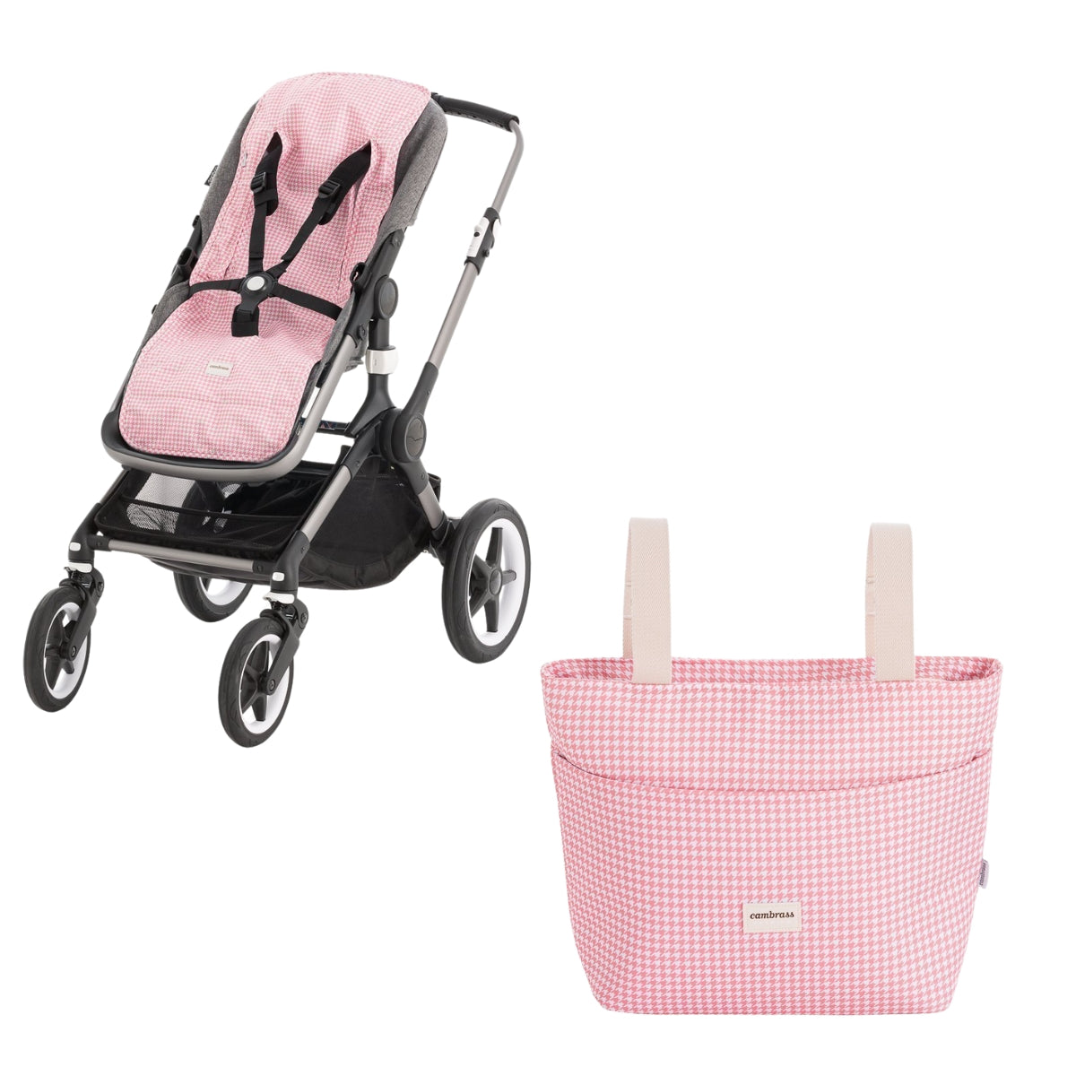 J.COLCHONETA SILLA RECTA+BOLSO WINDSORD SUMMER PINK ..