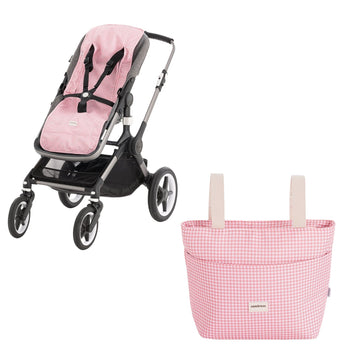 J.COLCHONETA SILLA RECTA+BOLSO WINDSORD SUMMER PINK ..