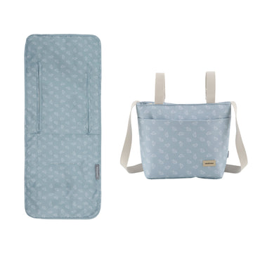 J.COLCHONETA SILLA RECTA+BOLSO BLUSH MINT ..