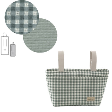 J.COLCHONETA SILLA RECTA+BOLSO VICKY VERDE ..